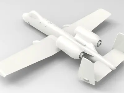 Aircraft 01 3D model