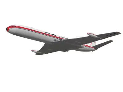 de Havilland DH106 Comet MkIVC 3D model purchase