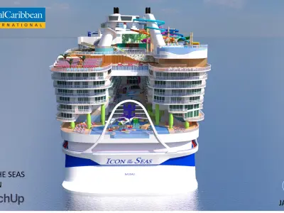 ICON OF THE SEAS 3D model