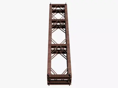 Industrial Lifting Metal Structure 3D model