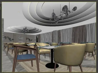 Restaurant 3D model