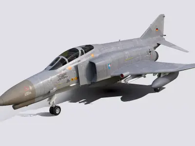 F-4 Phantom II Luftwaffe 3D model