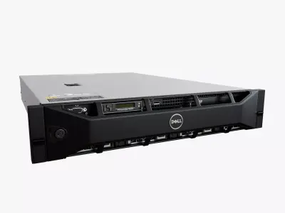 Dell PowerEdge R510 Server 3D model