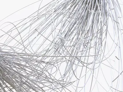 Cable Wie Web 3D model