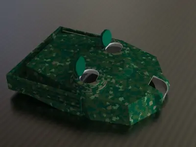 Tank Turret Free 3D model