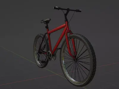  Mountain bike 3D model
