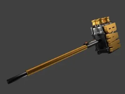 3D Model Ban Hammer 3D model