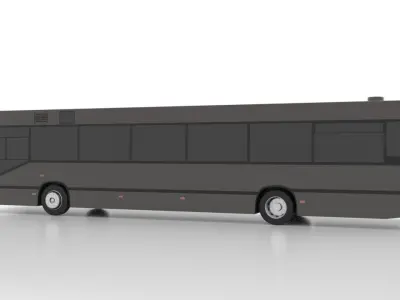 MAN A12 EL252 Low Low-poly 3D model