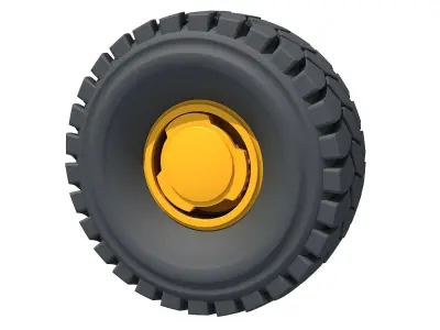 Off Road Tyre 3D model