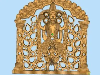 Hindu god temple Jewelry  001 to 050 Total 289 3D print model