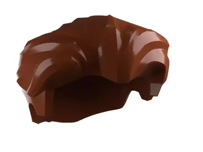 Custom3Dprint Minifigure Accessory - Minifigure Hair S2 - 061 3D print model
