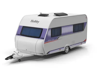 Hobby Caravan Ontour 3D model