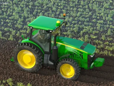Multi-Controller Tractor 3D model