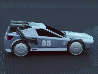 Sv-500 Rigged 3D model