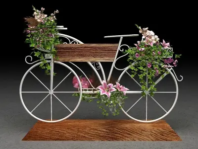 Cycle decor 3D model