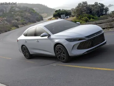 BYD Qin L Hybrid Sedan 2024 White 3D model