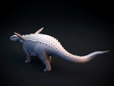 Sauropelta - FREE model intended for 3D printing Free 3D print model