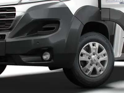 RAM Promaster e Van L2H1 HQ Interior 2025 3D model