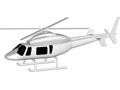 Bell 427 3D model buy