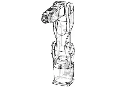 Denso 6-Axis Robots VS087 Free 3D model