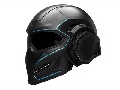 Tactical Stealth Combat Helmet 3D Model Covert Ops  Low-poly 3D model