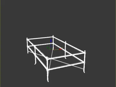 Classic Coffee Table  3D model