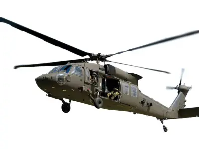 helicopter military 3D model by BPep