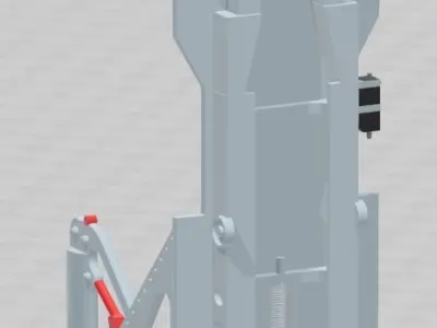 KK-2 Ejection Seat 3D print model