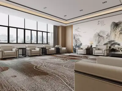 office interior Free 3D model