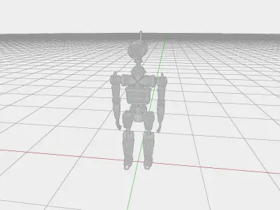 Robot 3D model 75