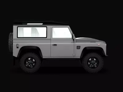 Land Rover Defender 90 3D model