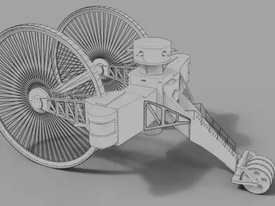 Tsar Tank 3D model purchase