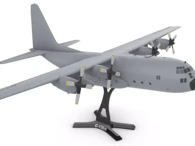 C-130H Hercules  3D print model