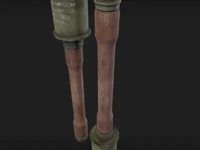 StielHandGranate Low-poly 3D model purchase