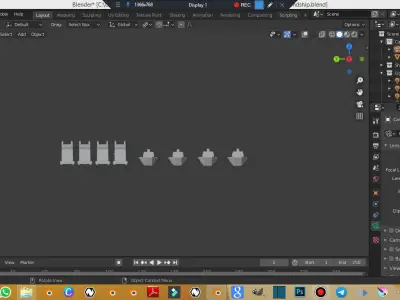 Container And Ship Models High poy 3D model