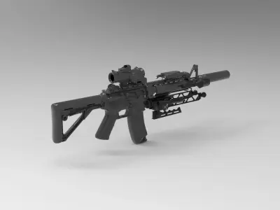 M27 Infantry Automatic Rifle 3D model