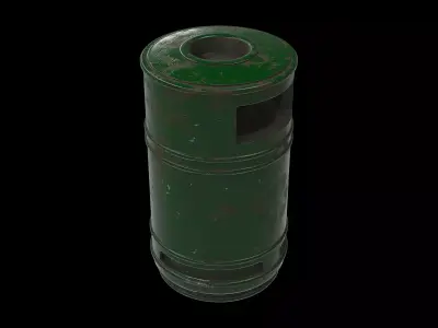 trash bin 3D model