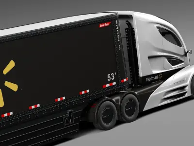 Walmart Truck 2015 3D model