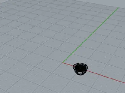 Castone tondo Free 3D model purchase
