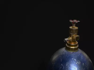 Gas tank  3D model purchase