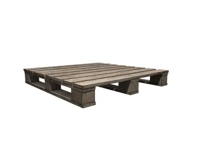 pallet Low-poly 3D model