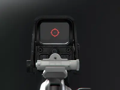 Scope EOTech XPS2-2 GameReady Low-poly 3D model
