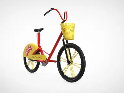 Cachaka bike 2 Free 3D model