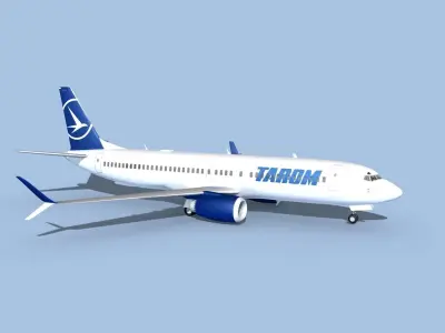 Boeing 737-800 Max TAROM 3D model