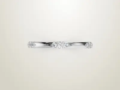 Michael b wedding rings 3D print model