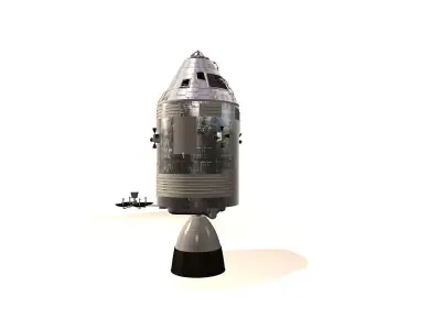 Apollo Spacecraft 3D model