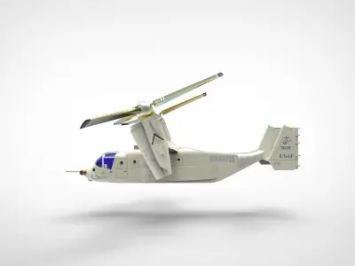 Bell Boeing MV-22B Osprey 3D model purchase