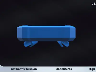 Multimeter digital Low-poly 3D model