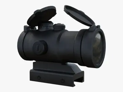 3X Scope  Free low-poly 3D model