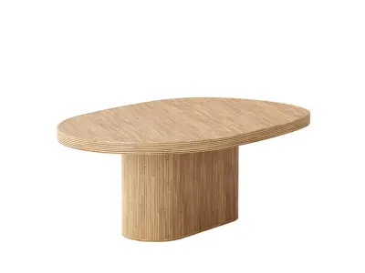 Fish centre table by India Mahdavi 3D model